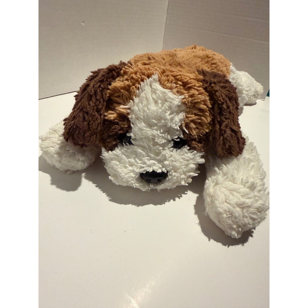 Ty Classic Yodeler St Bernard Dog Plush 2006 Shaggy Brown White Puppy 43742N VTG